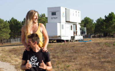 The Green Room: Truck Surf Hotel owners Dani and Eduardo
